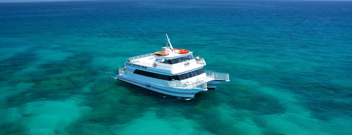 Key West day trip with glass bottom boat ride