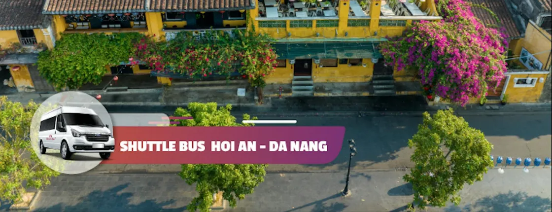 Shuttle Bus to Da Nang from Hoi An City