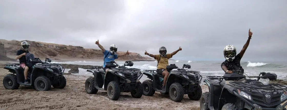 Agadir to Mirleft 2-day quad adventure with eco-lodge stay