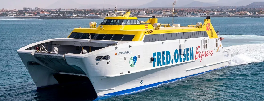 One way ferry ticket with Fred Olsen to Lanzarote
