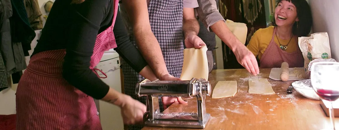 Italian Cooking Class and Dinner at a Chef's House