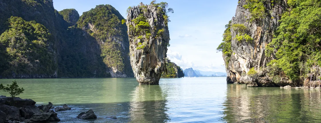 Full-day James Bond Island speedboat tour with mangrove canoeing