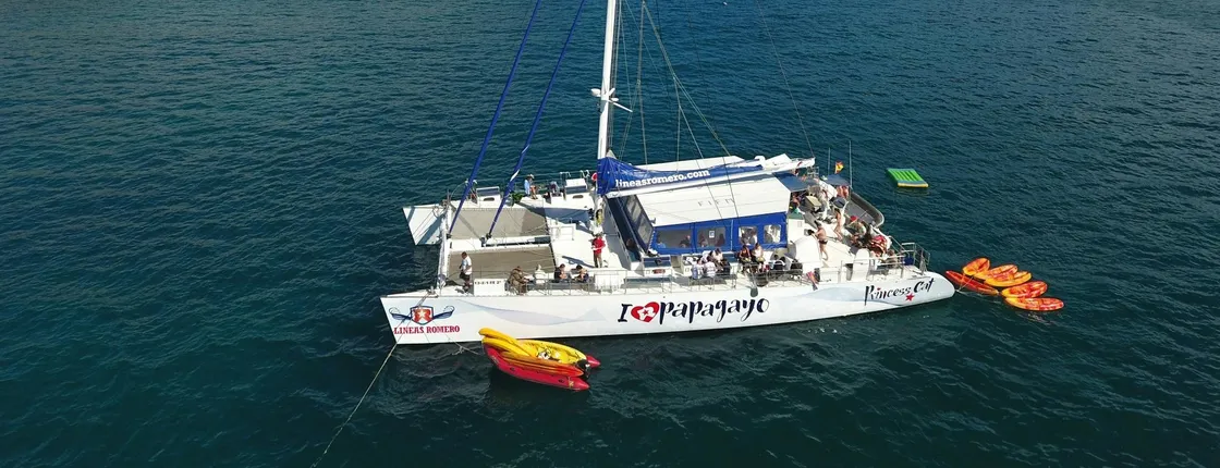 I love Papagayo catamaran ticket only