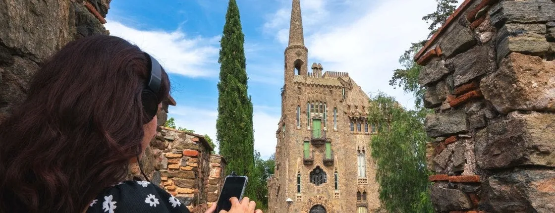 Bellesguard Tower Entrance Ticket with Audio-Guided Tour