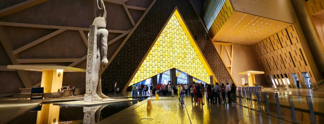 Cairo small-group tour from Sharm, Grand Museum, pyramids and Khan