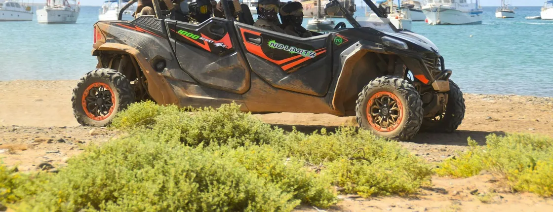 Family-friendly off-road buggy tour of northern Boa Vista