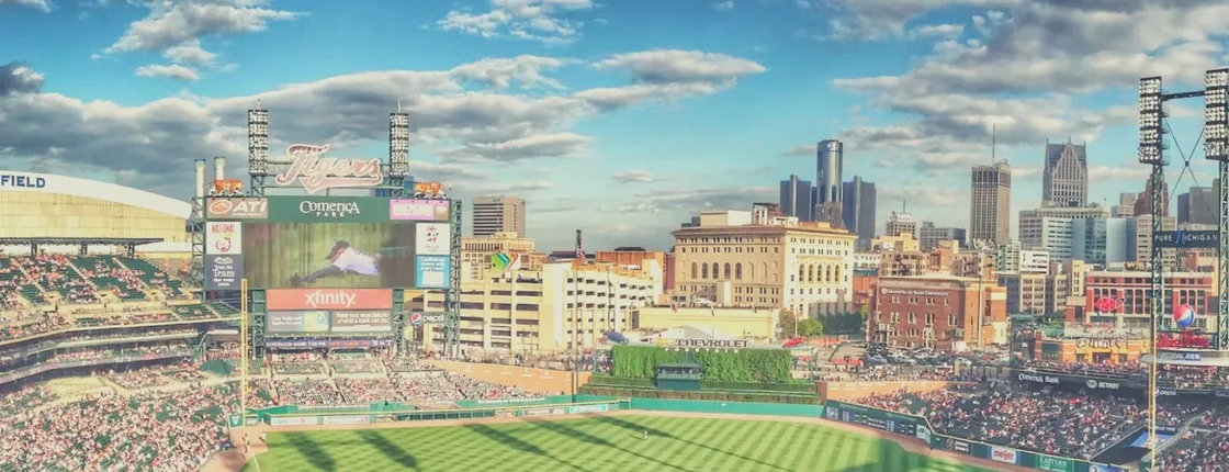 Detroit Tigers Baseball Game Tickets at Comerica Park