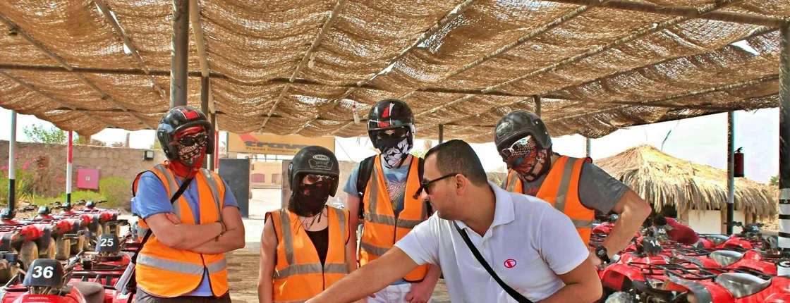 Sharm desert combo quad biking, bedouin dinner, show and stargazing