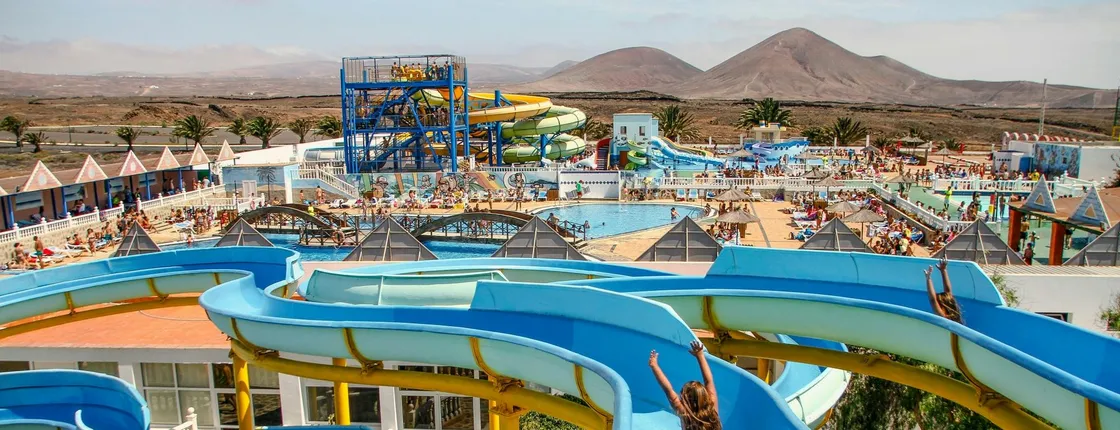 Splashmania at Aquapark Costa Teguise with Lunch and Transport.