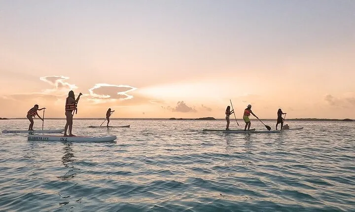 Amanecer en Paddle con Picnic Flotante