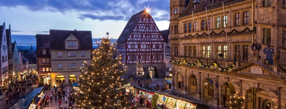 Rothenburg and Würzburg Christmas markets day trip from Frankfurt