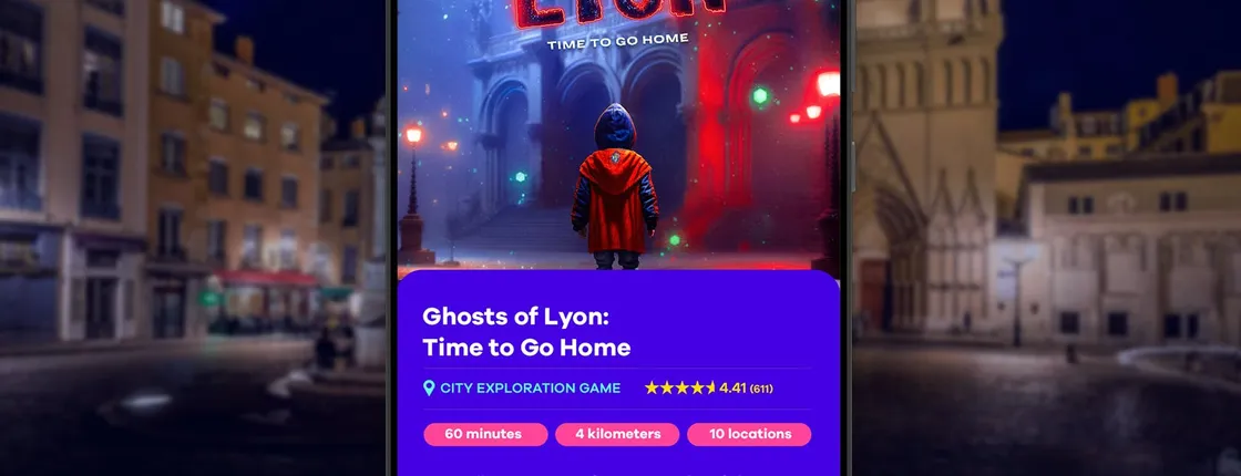 Lyon haunted places and ghost stories – city game