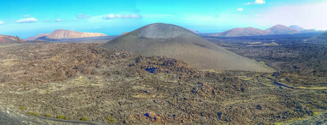 Los Volcanes natural park hiking tour from the south ticket