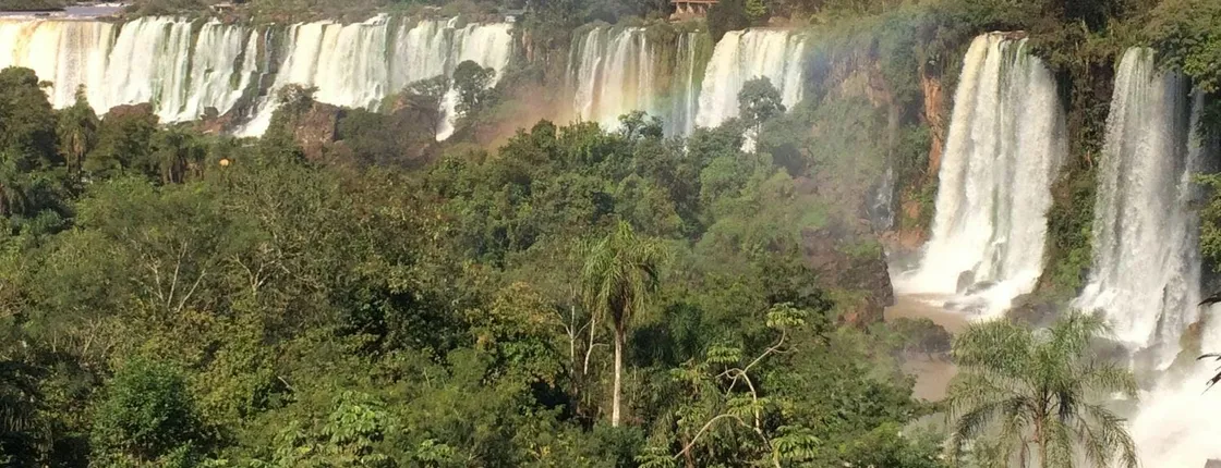 Iguassu Falls Argentina side with boat ride