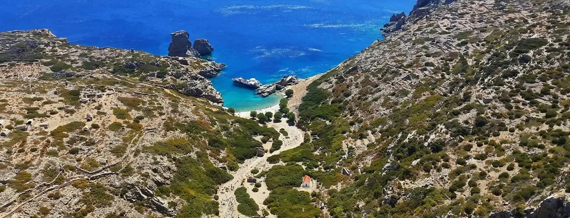 Saria Island cruise and shore explore experience without transport