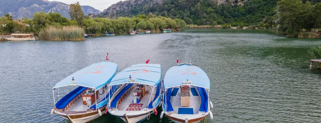 Half-day Dalyan visit with river boat cruise