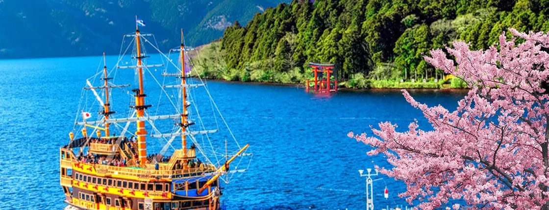 Mt.Fuji,Owakudani, Hakone Cruise & Ropeway, Oshino Hakkai 1-Day Trip