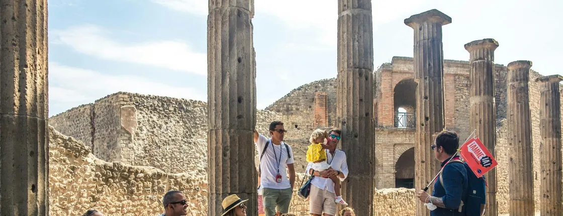 Ruins of Pompeii guided walking tour with skip the line ticket