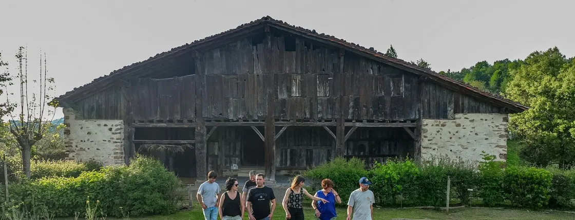 Traditional Basque farm and cider cellar small group tour with lunch