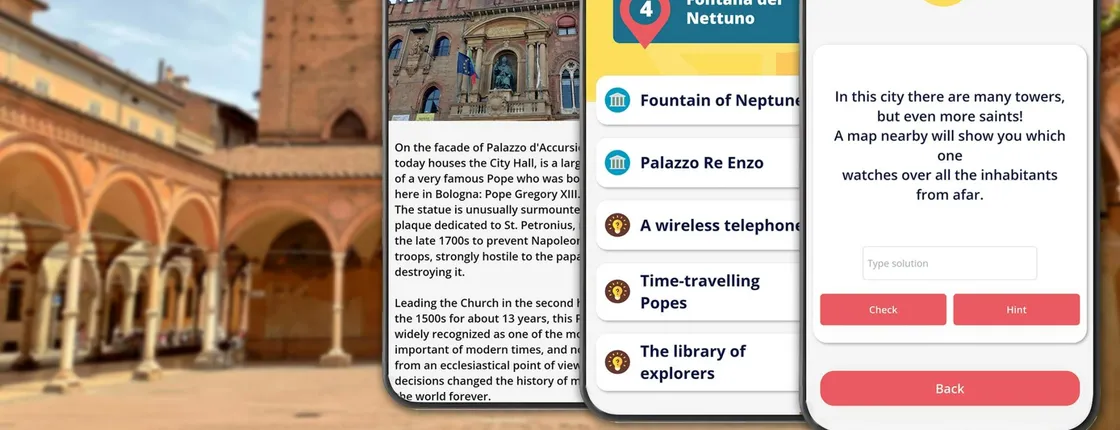 Bologna Self-Guided Treasure Hunt and Walking Tour