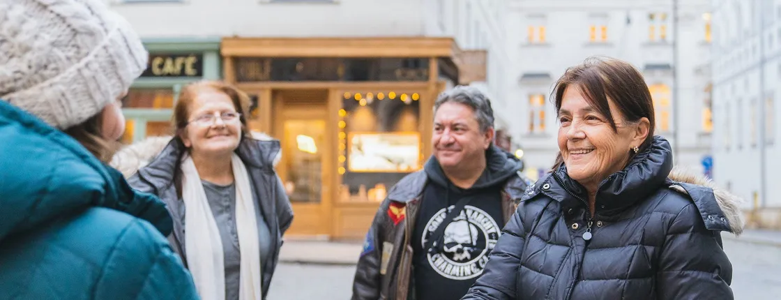 Rundgang zum Thema Obdachlosigkeit in Wien
