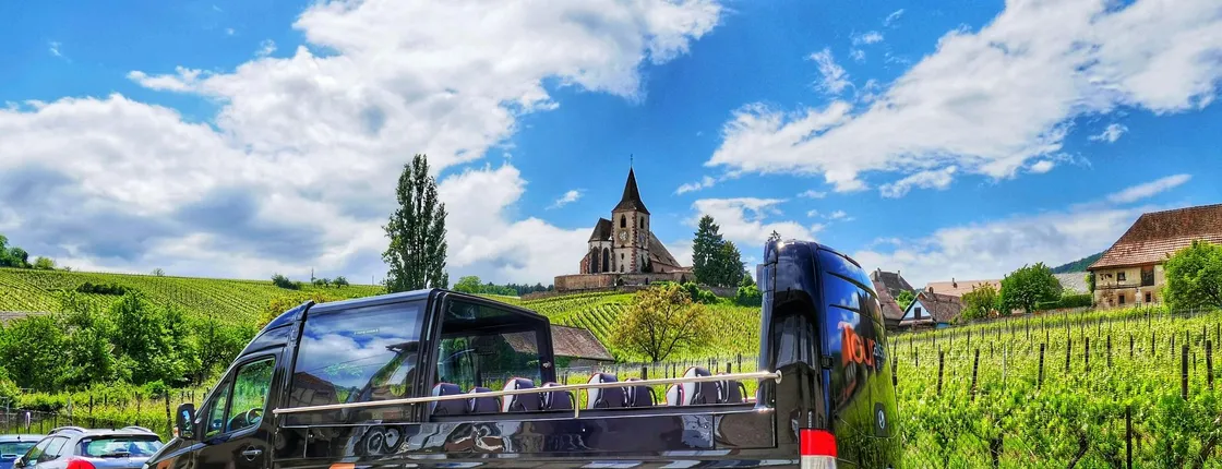 Haut-Koenigsbourg castle and villages medieval day tour from Colmar
