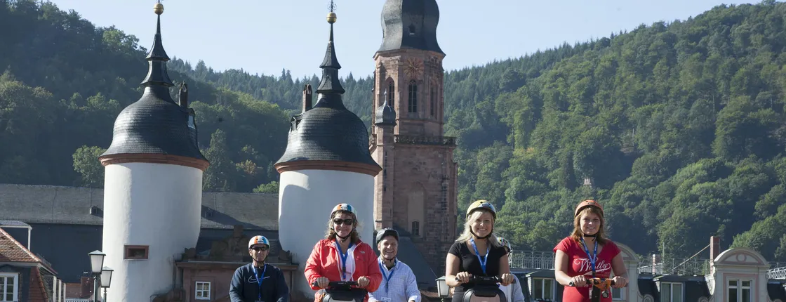 Segway tour from Mannheim to Heidelberg