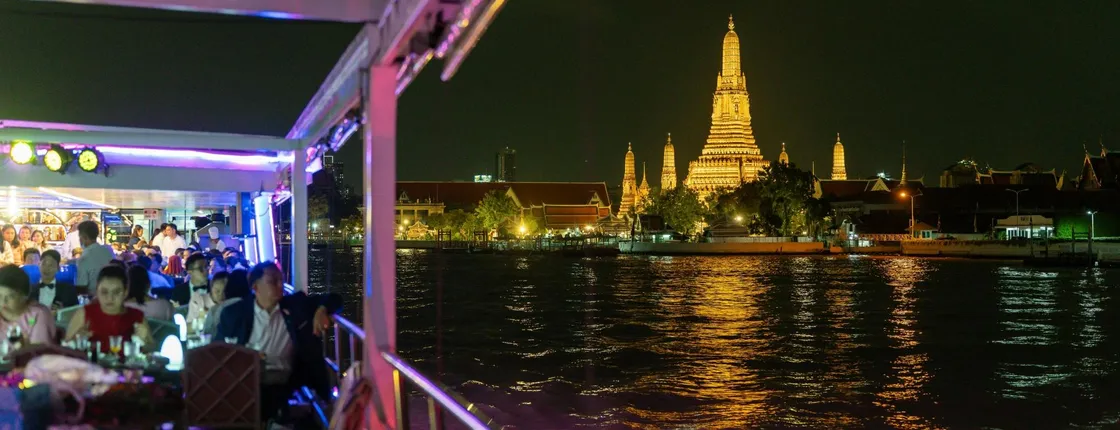 Smile riverside dinner cruise with live shows and transfers