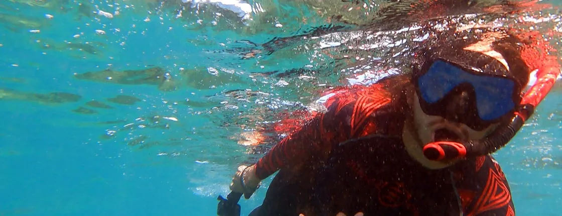 Ocean kayak and reef snorkeling tour in Olowalu