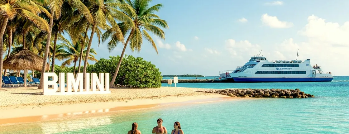 Day trip to Bimini Island by ferry