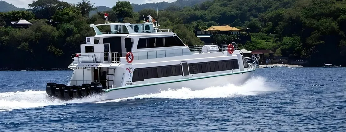One-way boat transfer from Gili Trawangan, Gili Air or Lombok to Bali