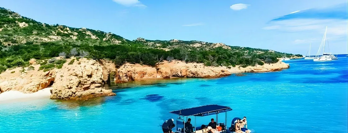 La Maddalena Archipelago rigid inflatable boat tour from Palau