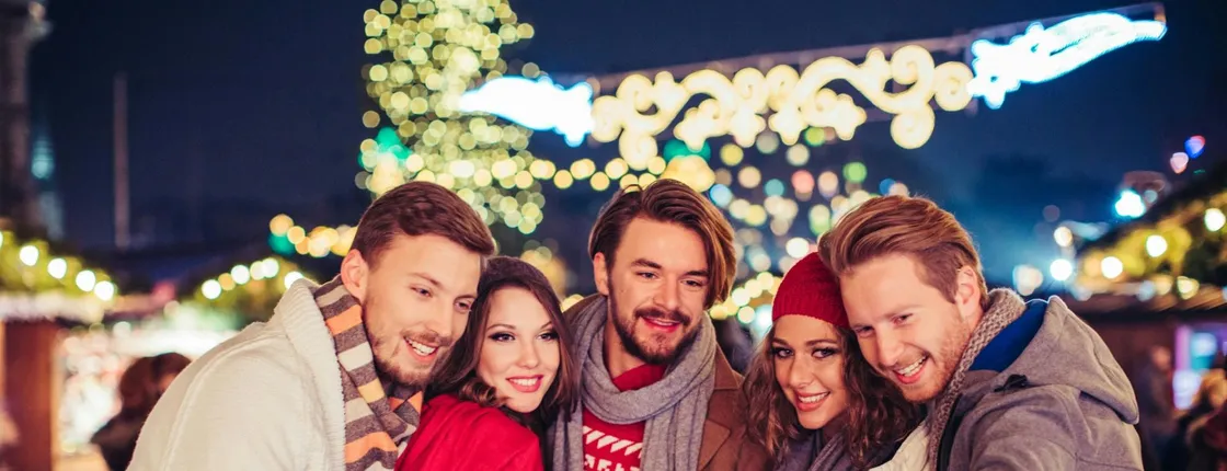 Magic Christmas walking guided tour in Lausanne