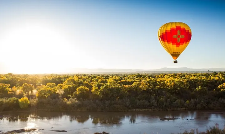 Albuquerque Hot Air Balloon Ride at Sunrise