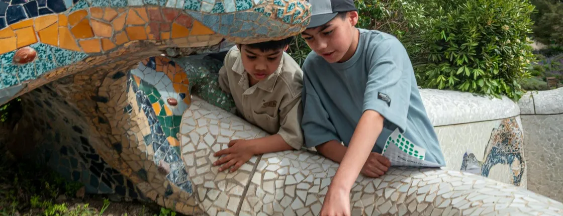 Park Güell guided tour for kids and families