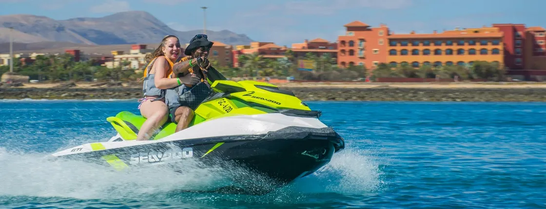 Jet ski hire from Caleta de Fuste harbour