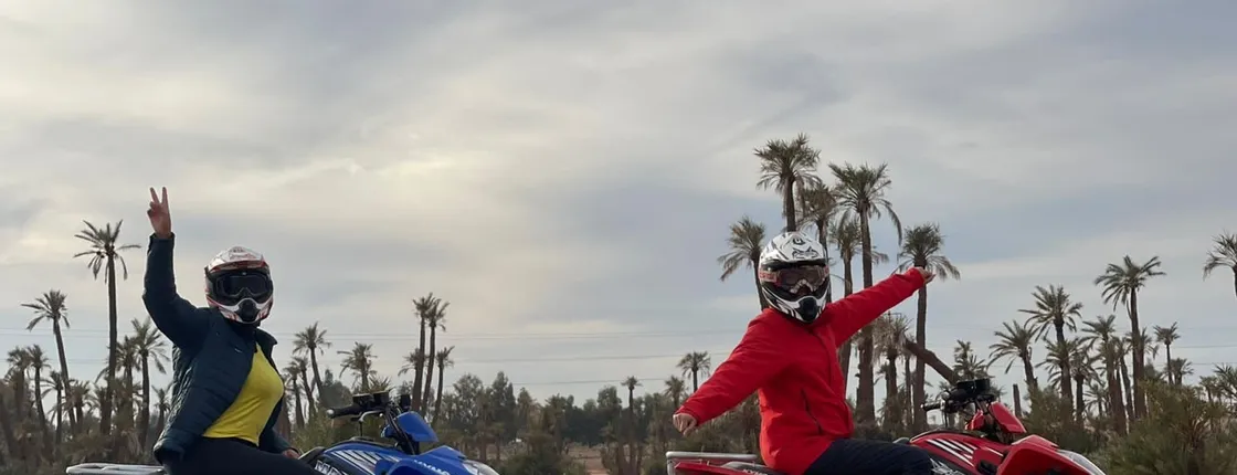 Marrakech half-day quad bike guided tour