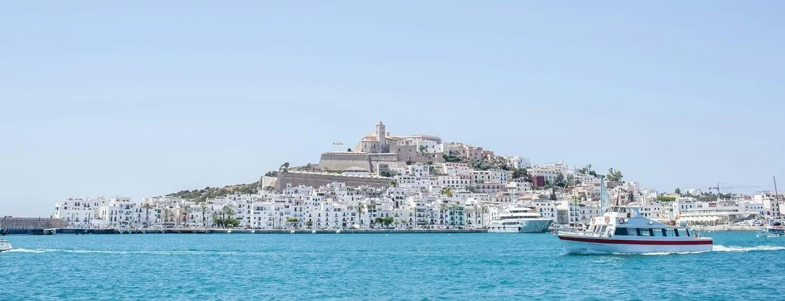Ibiza Town roundtrip ferry transfer from Cala Pada