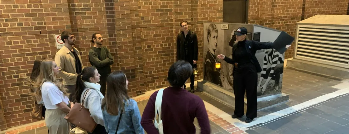 Melbourne's true crime tales guided tour
