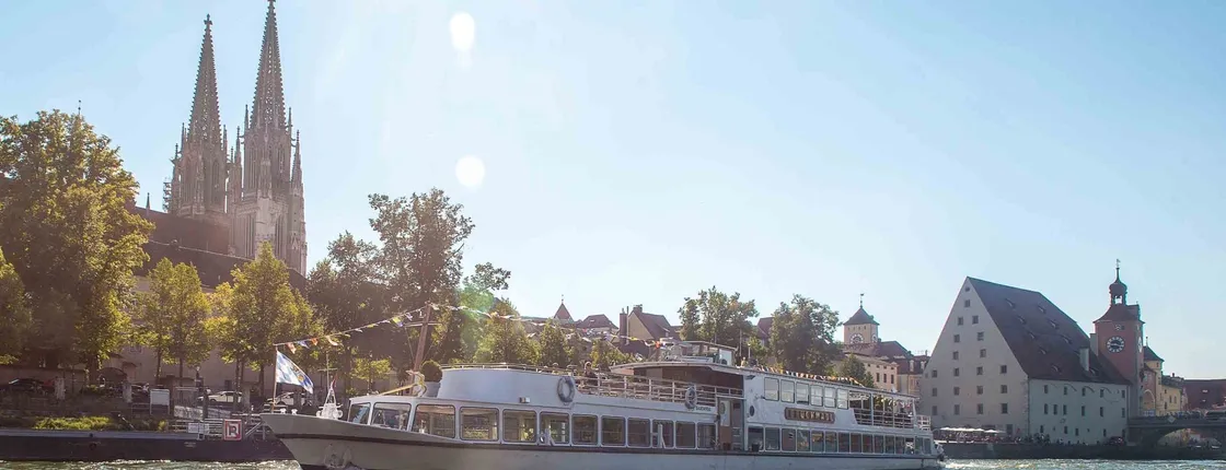 Historical  Sightseeing Cruise in Regensburg