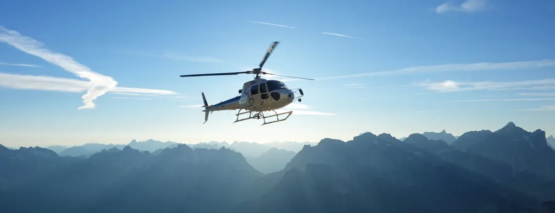 Bern city helicopter tour