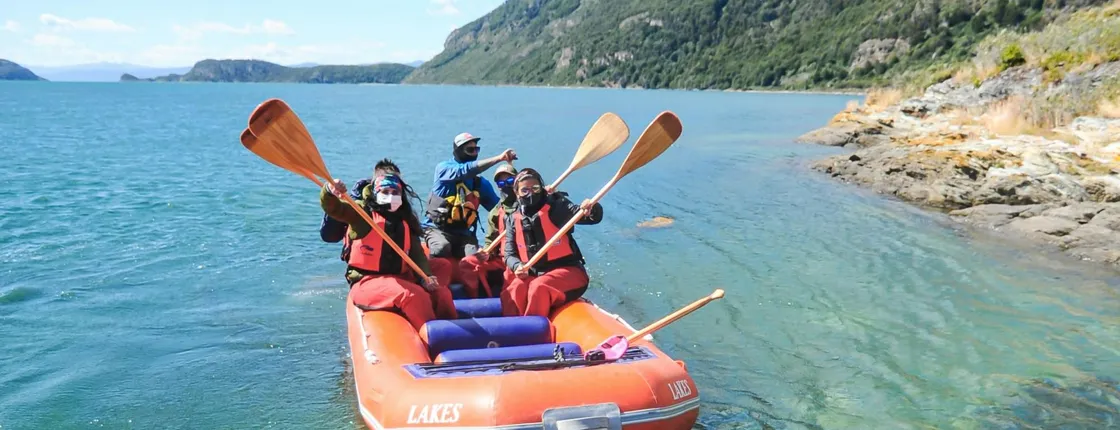 National Park with trekking and canoes