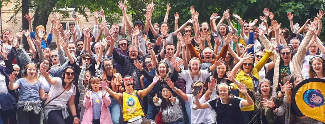Silent Disco Adventure in Edinburgh
