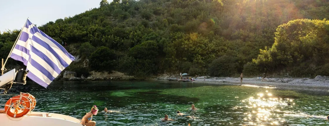 Half-day sailing trip around Thassos