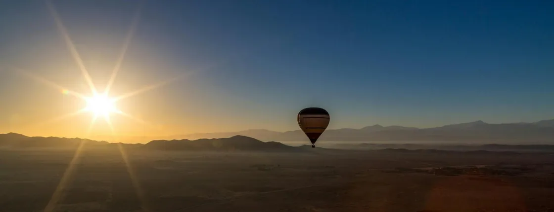 Turkish sunrise hot air balloon ride over Aspendos