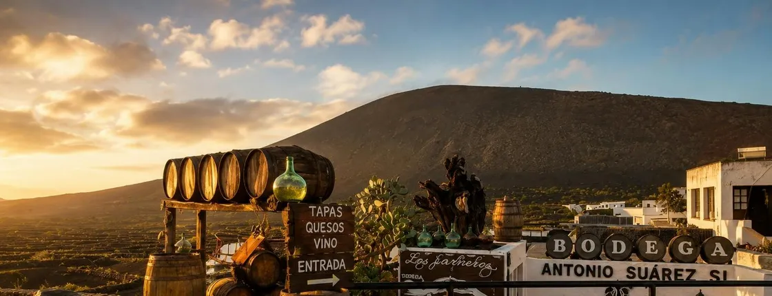 Evening wine-tasting and Lagomar Museum tour in Lanzarote