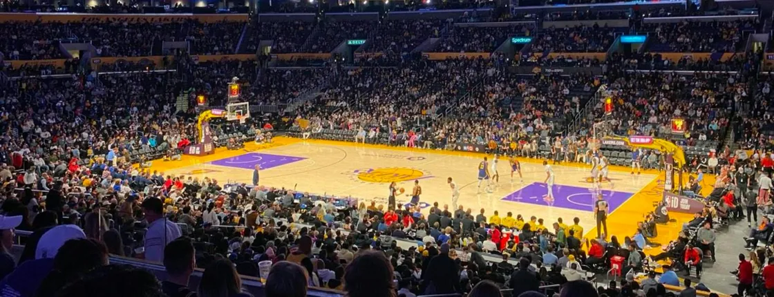 Los Angeles Lakers Basketball Game at Crypto.com Arena