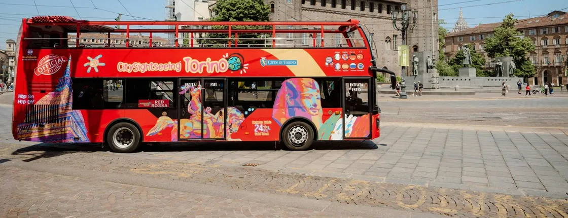 Hop-on hop-off Turin bus 24 and 48-hour tickets