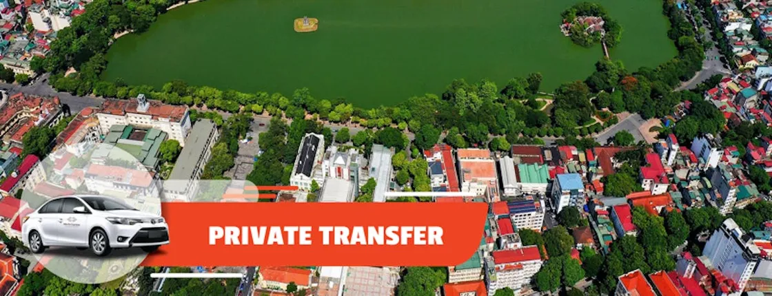Private transfer from the Noi Bai Airport to central Hanoi or vice versa