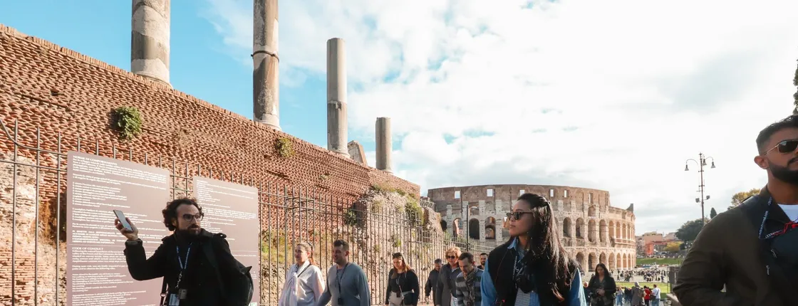 Colosseum access and tour with a local guide